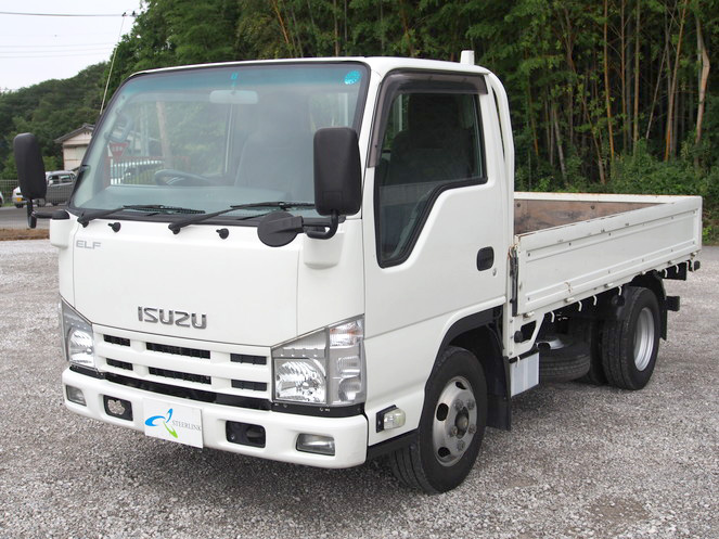 いすゞ エルフ 平ボディ 小型 BKG-NJR85A 年式 H22[写真04]