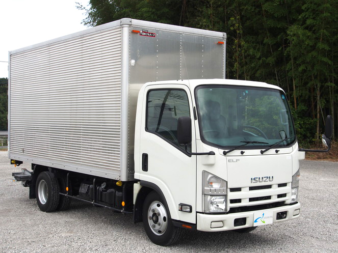 いすゞ エルフ バン車 小型 SKG-NMR85AN 年式 H23[写真01]