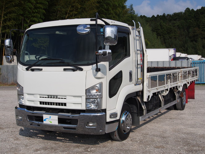 いすゞ フォワード 平ボディ 中型 PKG-FRR90S2 年式 H20[写真04]