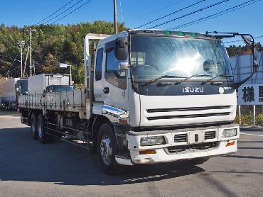 いすゞ ギガ 平ボディ 大型 KC-CYM81V2W 年式 H10[写真01]