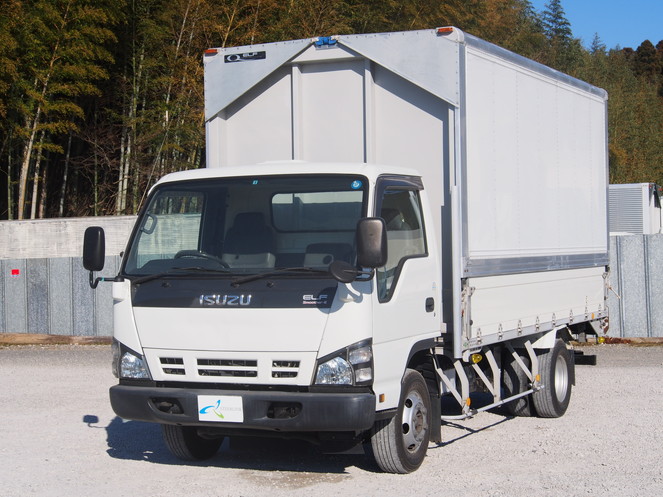 いすゞ エルフ ウイング車 小型 PA-NPR81N 年式 H18[写真03]