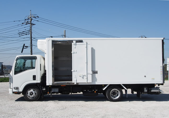 いすゞ エルフ 冷凍バン 小型 BDG-NPR85AN 年式 H21[写真09]