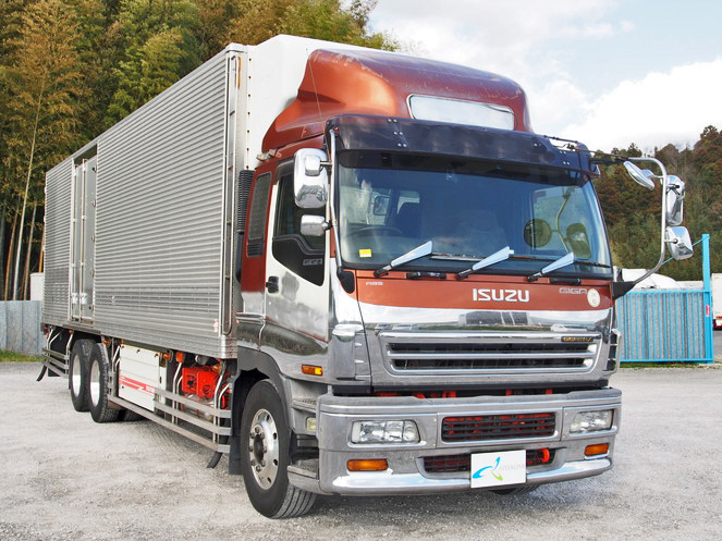 いすゞ ギガ 冷凍バン 大型 KL-CYL51V3 年式 H13[写真01]