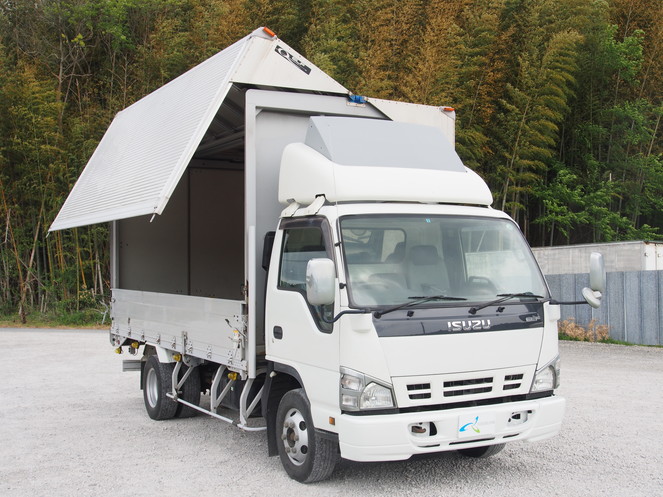 いすゞ エルフ ウイング車 小型 PA-NPR81N 年式 H17[写真03]