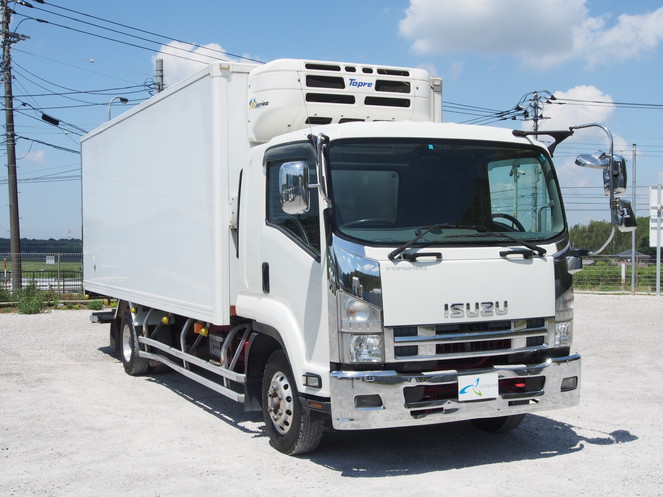 いすゞ フォワード 冷凍バン 中型 PKG-FRR90S2 年式 H21[写真01]