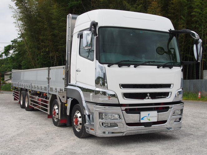 三菱ふそう スーパーグレート 平ボディ 大型 QKG-FS55VZ 年式 H25[写真01]