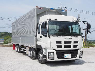 いすゞ ギガ ウイング車 大型 QKG-CYJ77A 年式 H27 [写真01]