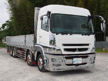 三菱ふそう スーパーグレート 平ボディ 大型 QKG-FS55VZ 年式 H25 [写真01]