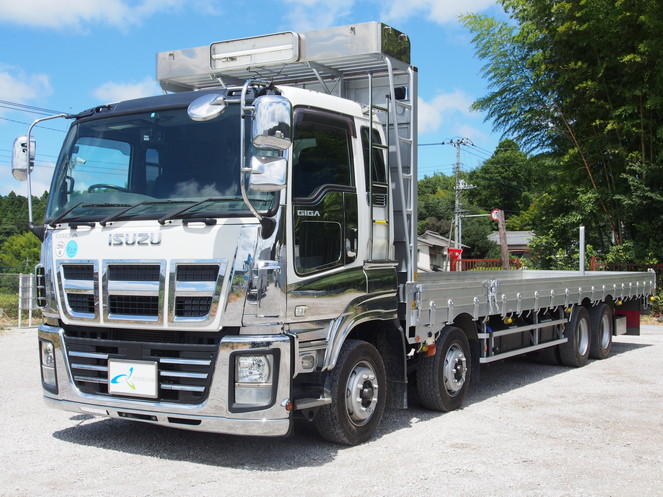 いすゞ ギガ 平ボディ 大型 LKG-CYJ77A 年式 H23[写真03]