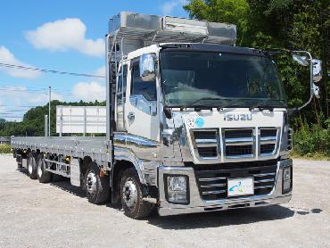 いすゞ ギガ 平ボディ 大型 LKG-CYJ77A 年式 H23 [写真01]