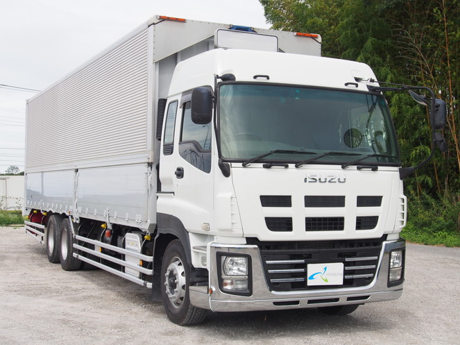 いすゞ ギガ ウイング車 大型 LKG-CYL77A 年式 H24[写真01]