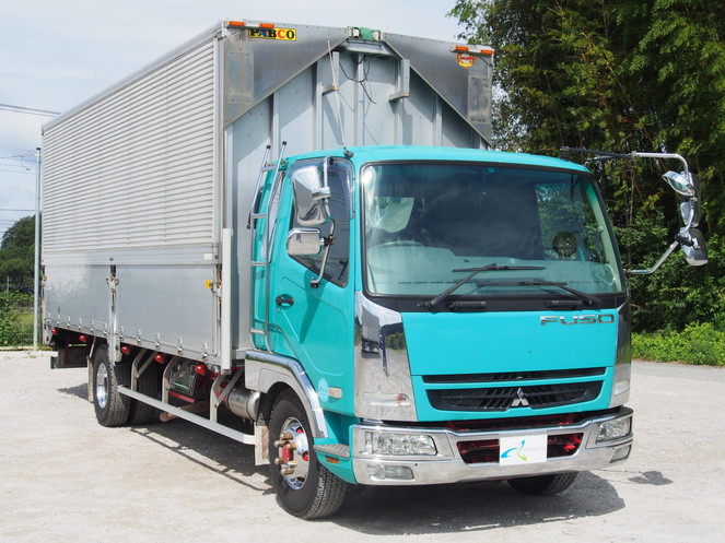 三菱ふそう ファイター ウイング車 中型 PA-FK61F 年式 H18[写真01]