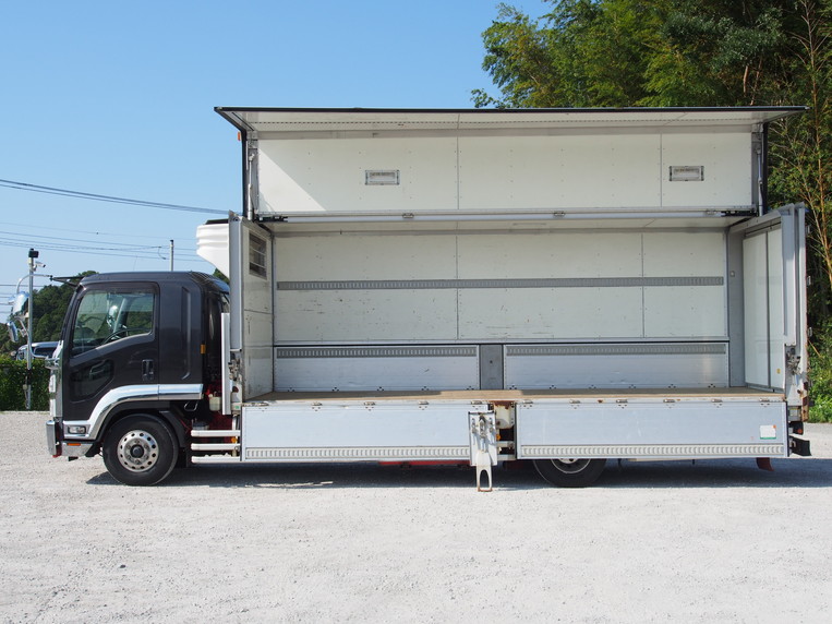 いすゞ フォワード 冷凍ウイング 中増t SKG-FSR34T2 年式 H23[写真12]