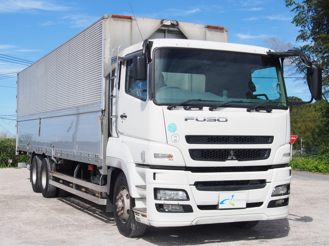 三菱ふそう スーパーグレート ウイング車 大型 BKG-FU54JZ 年式 H21[写真01]