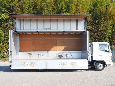日野 レンジャープロ ウイング車 中型 BDG-FD7JLWA 年式 H19[写真13]