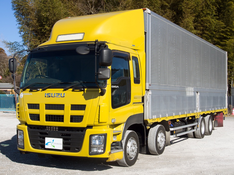 いすゞ ギガ ウイング車 大型 QKG-CYJ77A 年式 H25[写真04]