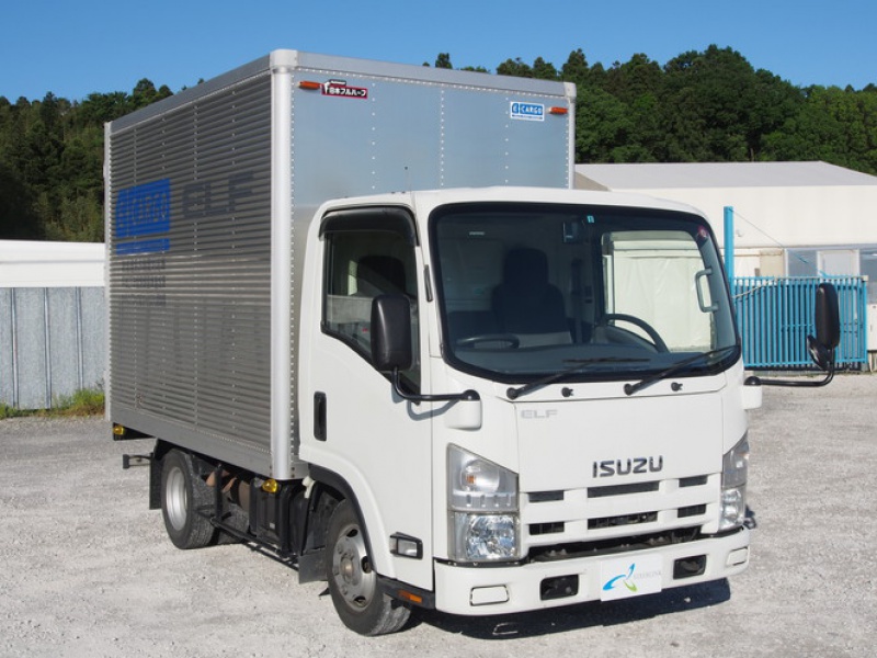 いすゞ エルフ バン車 小型 BKG-NLR85AN 年式 H19[写真01]