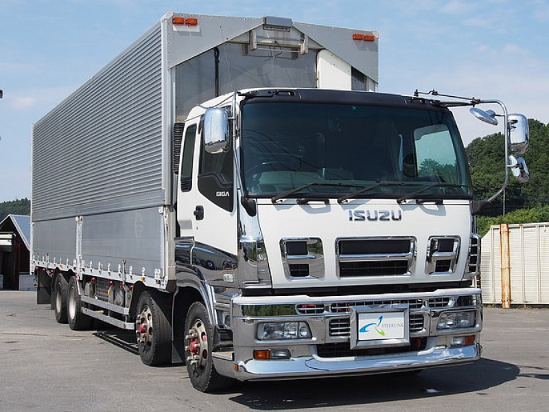 いすゞ ギガ 冷凍ウイング 大型 PDG-CYJ77W8 年式 H22[写真01]