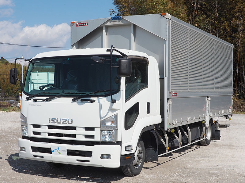 いすゞ フォワード ウイング車 中型 PKG-FRR90T2 年式 H23[写真01]