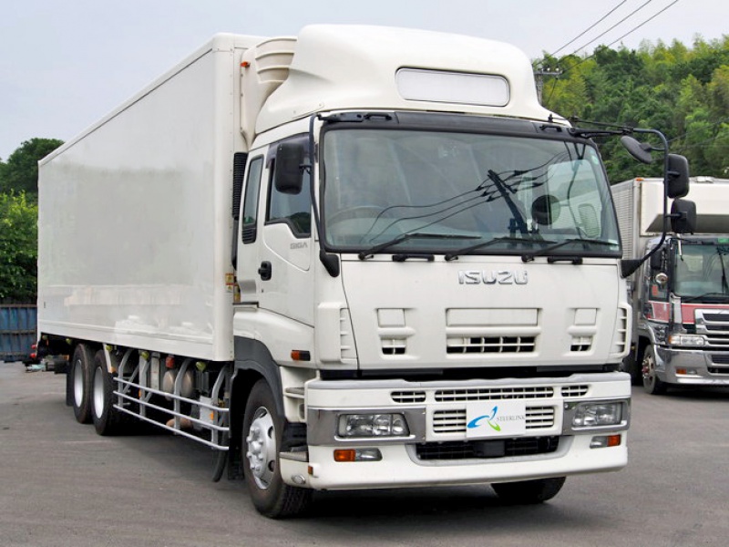いすゞ ギガ 冷凍バン 大型 PKG-CYL77V8 年式 H21[写真02]