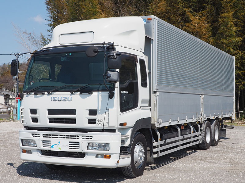いすゞ ギガ ウイング車 大型 PDG-CYL77V8 年式 H20[写真01]
