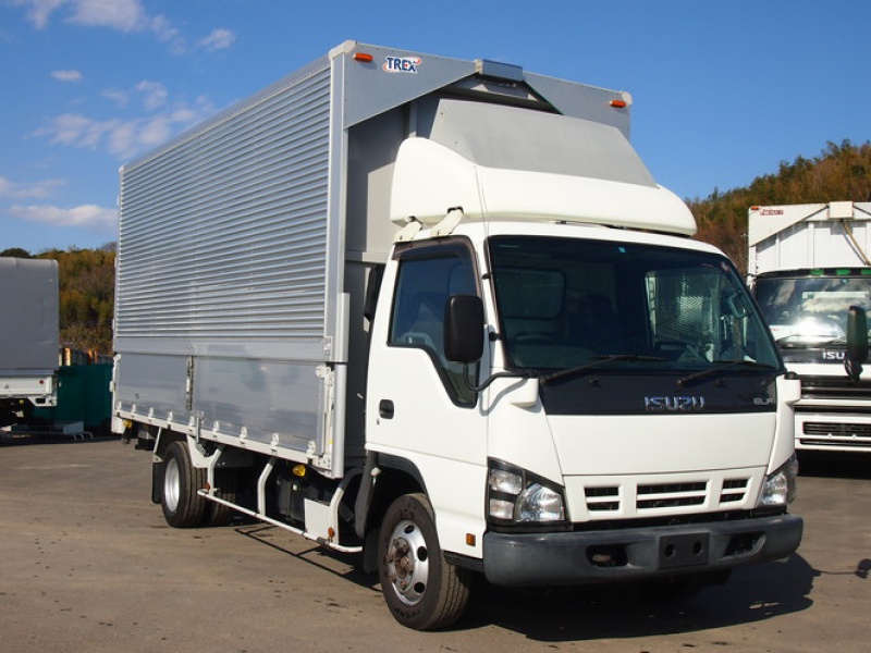 いすゞ エルフ ウイング車 小型 PA-NPR81N 年式 H18[写真01]