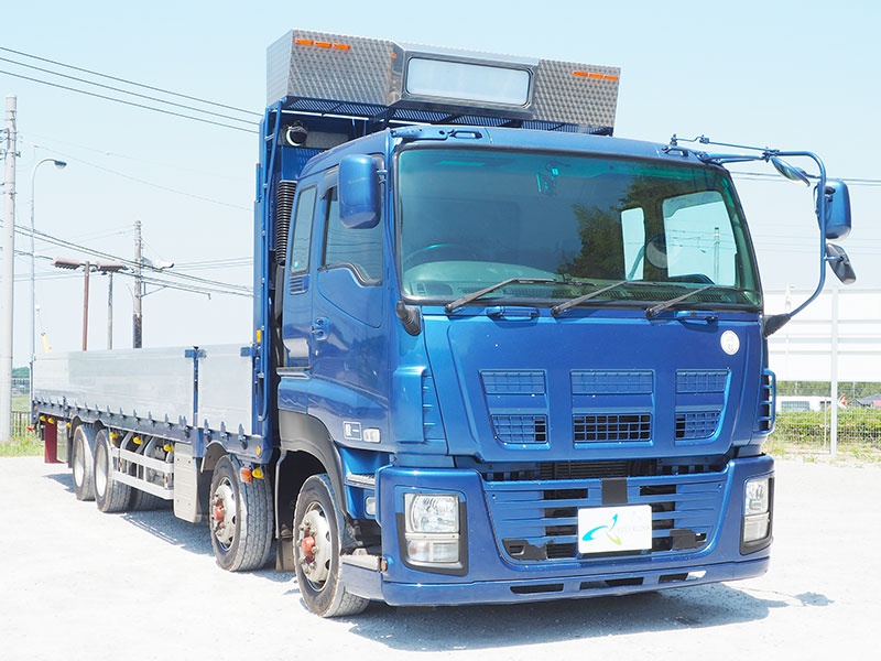 いすゞ ギガ 平ボディ 大型 QKG-CYJ77A 年式 H25[写真04]