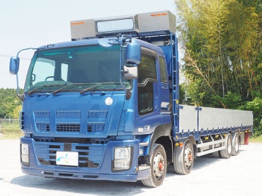 いすゞ ギガ 平ボディ 大型 QKG-CYJ77A 年式 H25 [写真01]