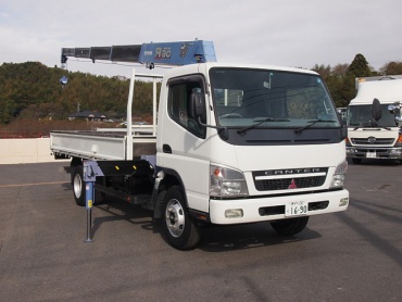 三菱ふそう キャンター ユニック 小型 PA-FE83DGY 年式 H17[写真02]