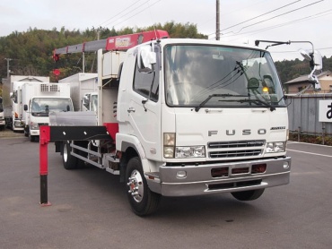 三菱ふそう ファイター ユニック 中型 KK-FK61HK 年式 H16 [写真01]