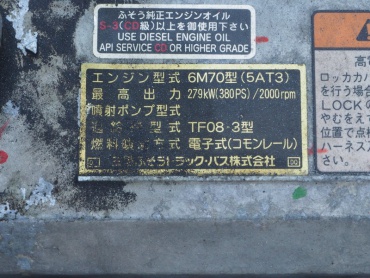 三菱ふそう スーパーグレート ウイング車 大型 PJ-FS54JY 年式 H18 [写真51]