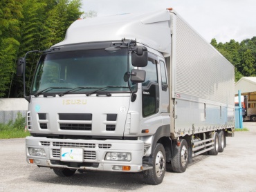 いすゞ ギガ ウイング車 大型 PKG-CYJ77W8 年式 H21 [写真01]
