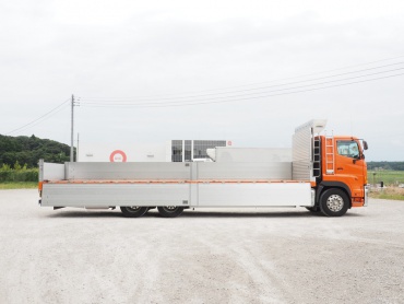 日野 グランドプロフィア 平ボディ 大型 QKG-FR1EZBJ 年式 H25 [写真09]