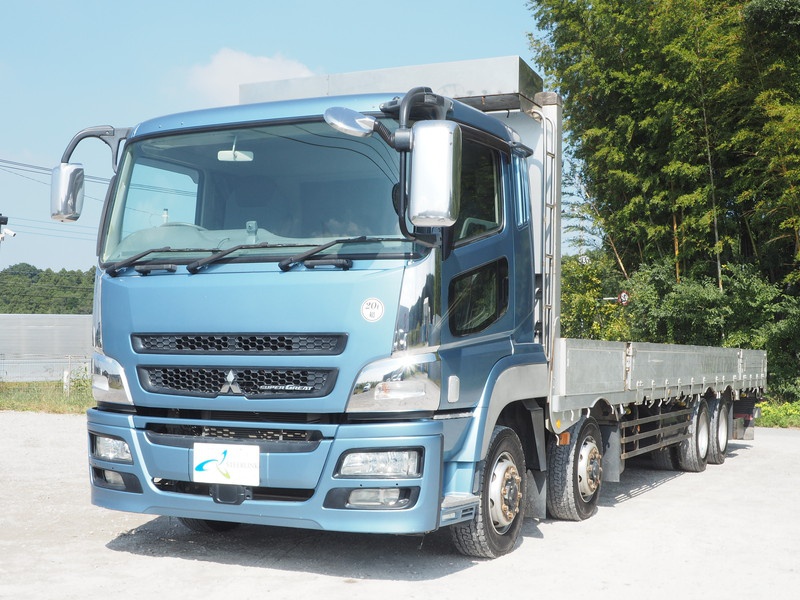 三菱ふそう スーパーグレート 平ボディ 大型 QKG-FS54VZ 年式 H24[写真01]