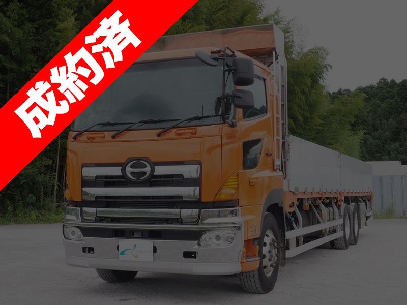 日野 グランドプロフィア 平ボディ 大型 QKG-FR1EZBJ 年式 H25[写真01]