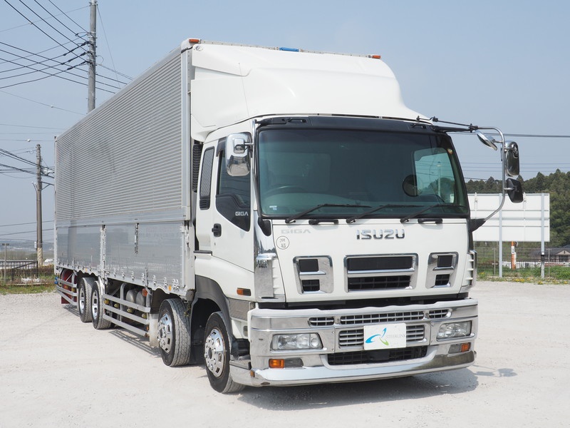 いすゞ ギガ ウイング車 大型 PKG-CYJ77W8 年式 H19[写真04]