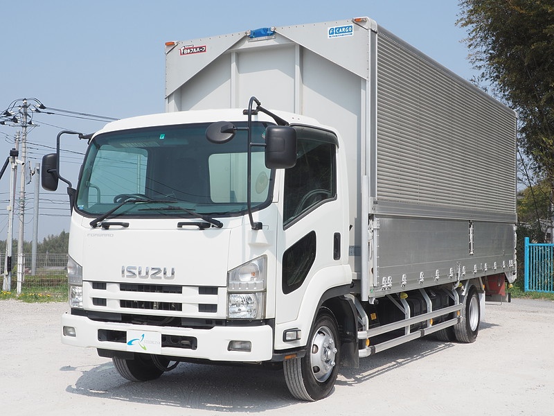 いすゞ フォワード ウイング車 中型 PKG-FRR90S2 年式 H19[写真01]