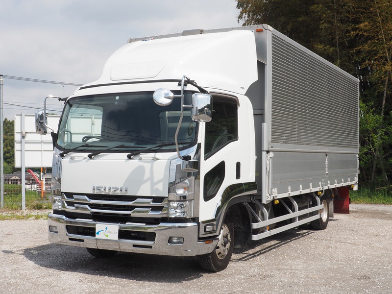 いすゞ フォワード ウイング車 中型 TKG-FRR90T2 年式 H27[写真01]