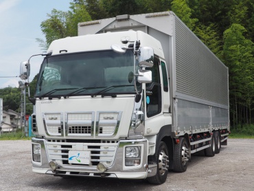 いすゞ ギガ ウイング車 大型 QKG-CYJ77A 年式 H25 [写真01]