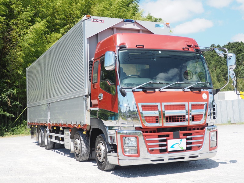 いすゞ ギガ ウイング車 大型 QKG-CYJ77A 年式 H25[写真05]