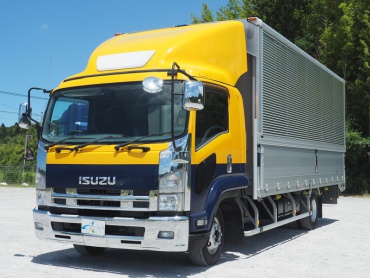 いすゞ フォワード ウイング車 中型 TKG‐FRR90T2 年式 H26 [写真01]
