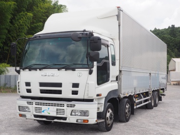 いすゞ ギガ ウイング車 大型 PKG-CYJ77W8 年式 H20 [写真01]