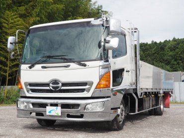 日野 レンジャー 平ボディ 中型 BKG-FD7JLYA 年式 H20 [写真01]