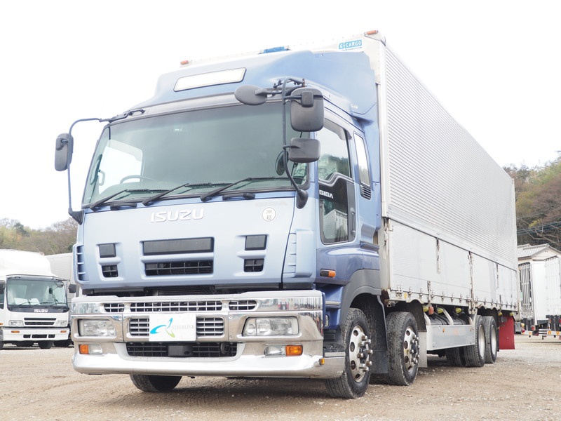 いすゞ ギガ 冷凍ウイング 大型 PKG-CYJ77W8 年式 H20[写真01]