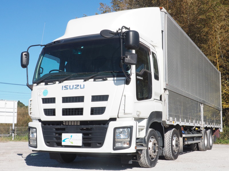 いすゞ ギガ ウイング車 大型 QKG-CYJ77A 年式 H24[写真01]