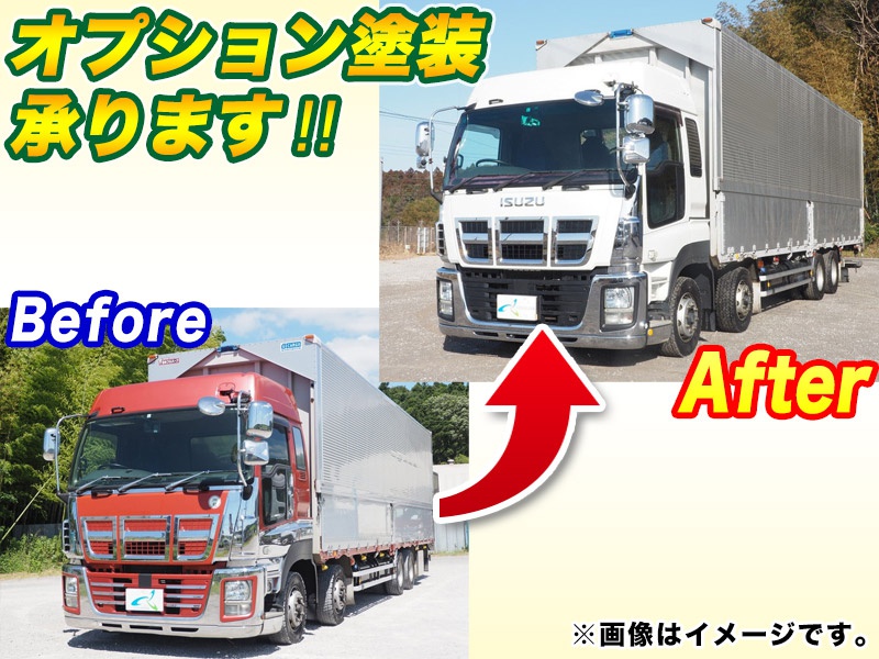 いすゞ ギガ ウイング車 大型 QKG-CYJ77A 年式 H25[写真03]