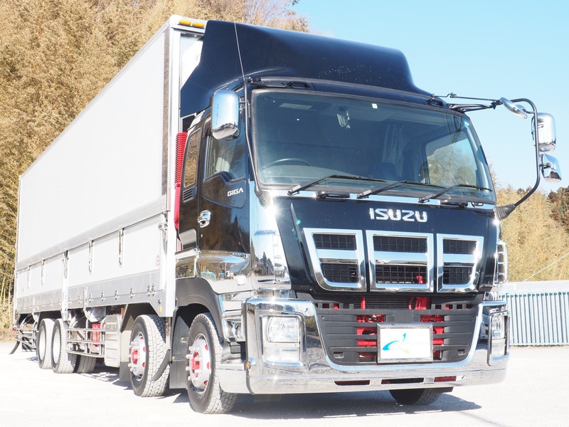 いすゞ ギガ 冷凍ウイング 大型 QKG-CYJ77A 年式 H24[写真04]