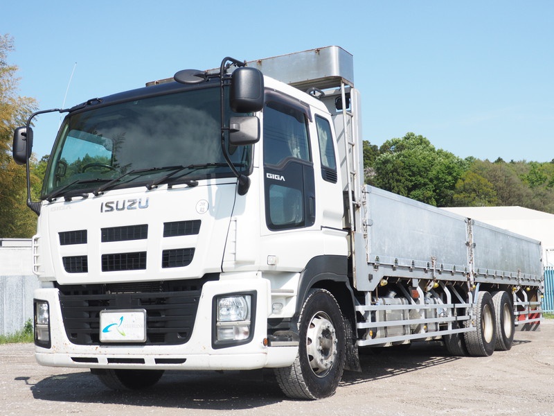 いすゞ ギガ 平ボディ 大型 QKG-CYL77A　 年式 H25[写真01]