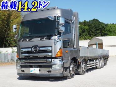 日野 グランドプロフィア 平ボディ 大型 QPG-FW1EXEG 年式 H26[写真02]