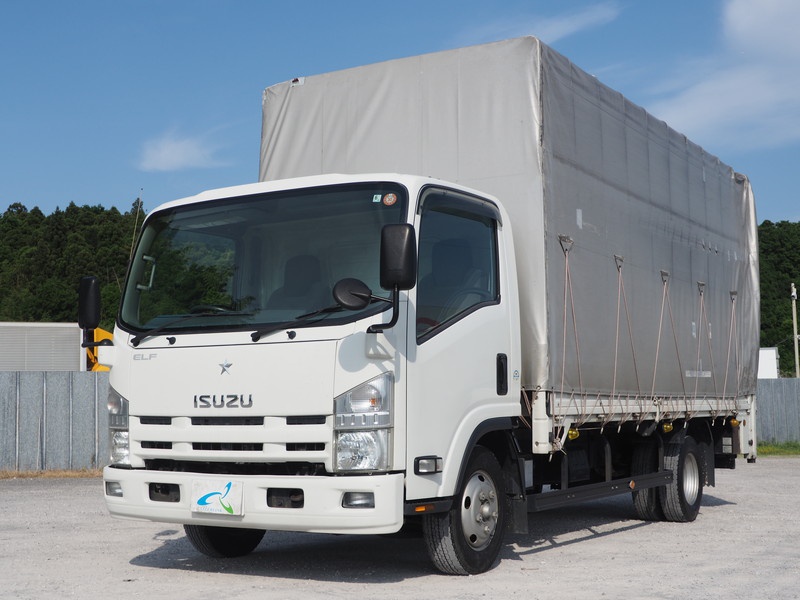 いすゞ エルフ 平ボディ 小型 BKG-NPR85AN 年式 H21[写真01]
